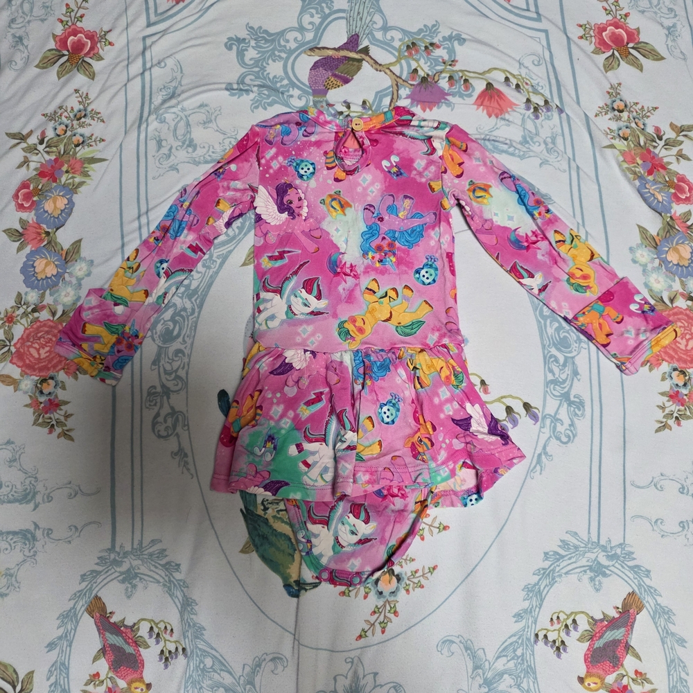 Colorful Kids Casual Dress